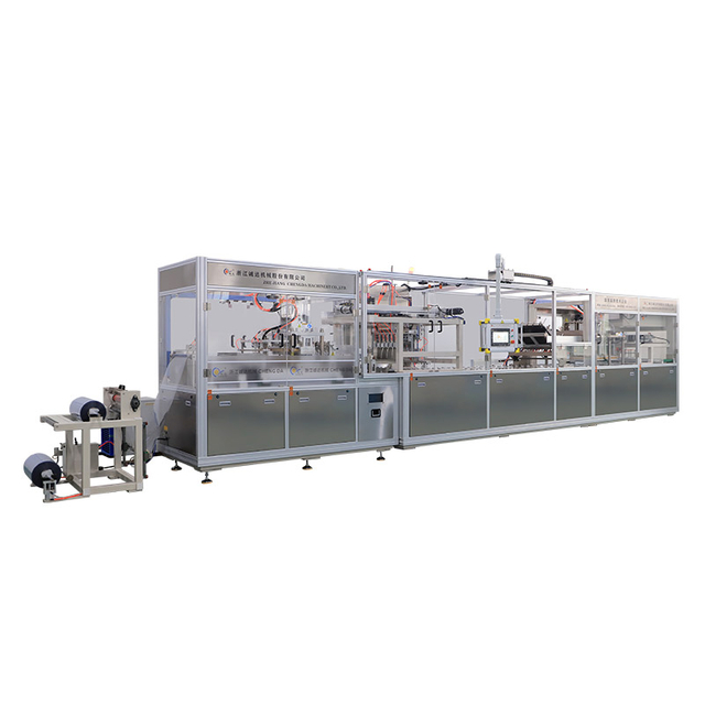 Máquina de embalagem blister automática tipo linear
