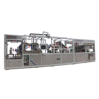 Máquina de embalagem tipo blister totalmente automática de papel linear
