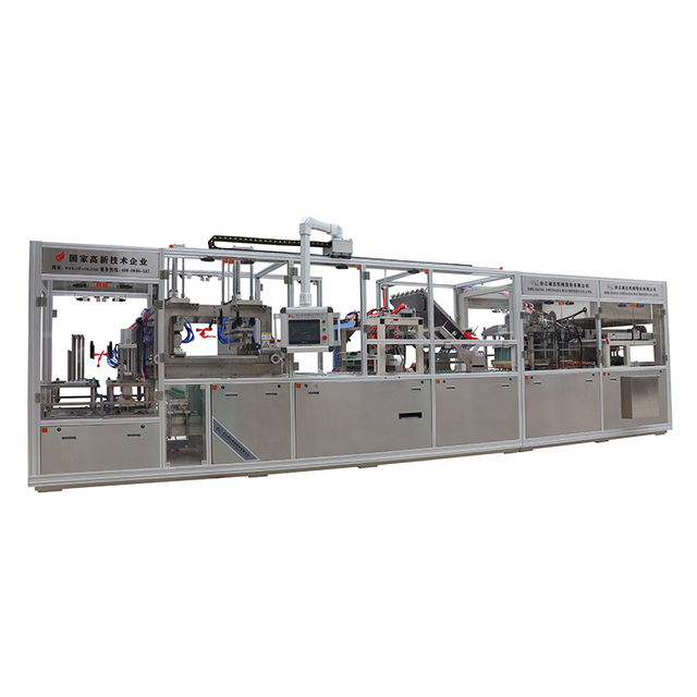 Máquina de embalagem tipo blister totalmente automática de papel linear